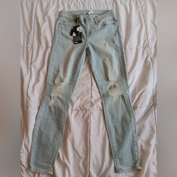 Paige verdugo ankle skinny jeans NWT - Picture 1 of 12